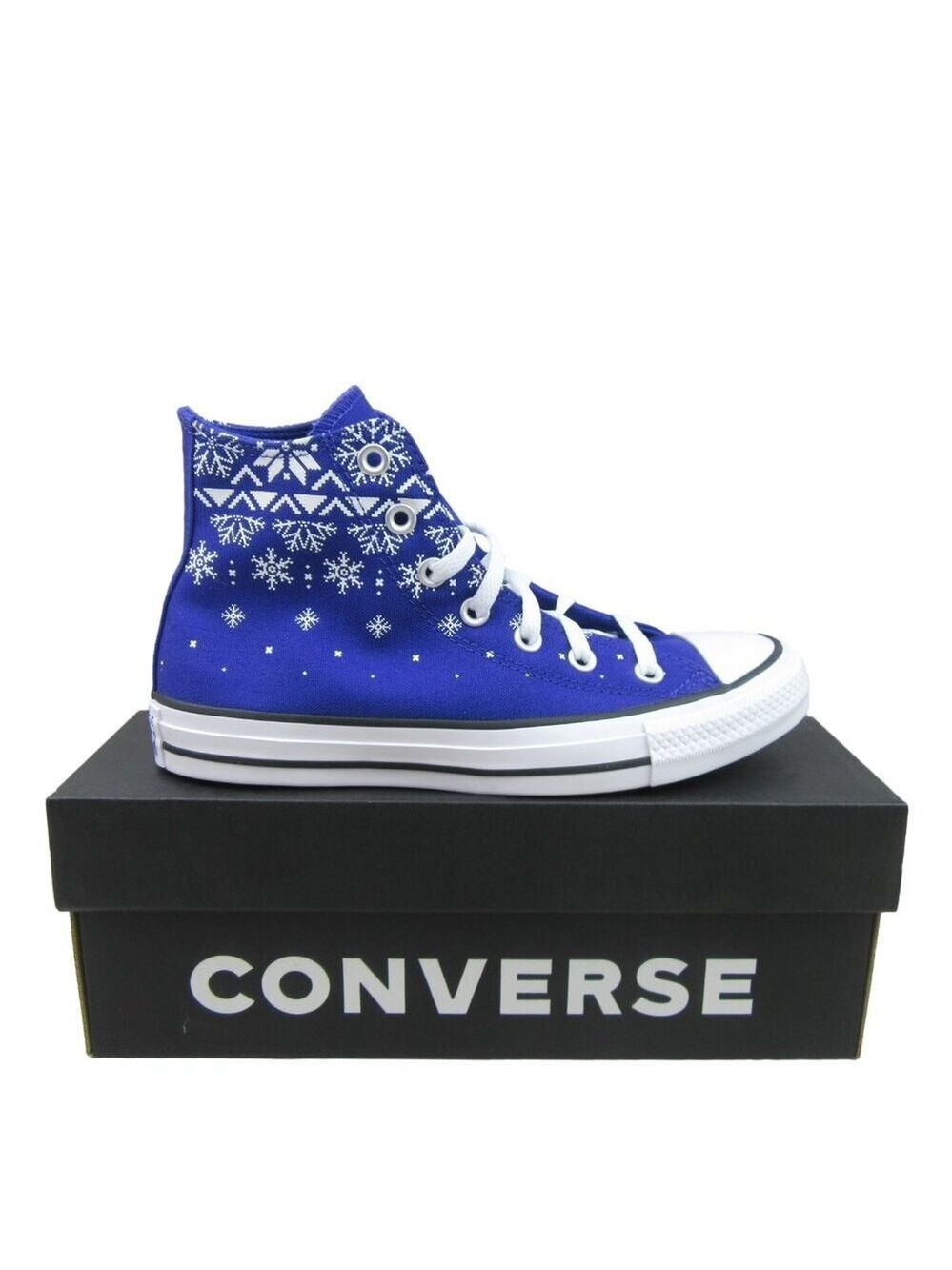 Converse Chuck Taylor All Star HI Winter Sweater Womens Size 7.5 NEW - Picture 1 of 15